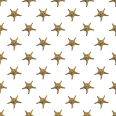 starfish repeating pattern for background