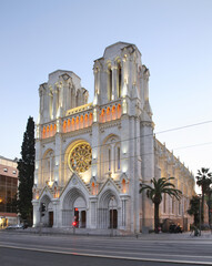 Basilica of Notre-Dame de Nice. France