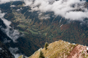 La Planche in Chablais at the Swiss France Boarder