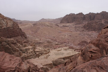 Exploring the desert landscapes around Wadi Rum, the Petra Archeological site and Amman in Jordan, Middle East
