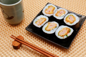 エビカツ巻き　巻き寿司