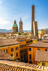 famous old town of Bologna in italy © fottoo