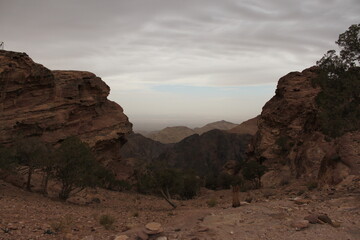 Exploring the desert landscapes around Wadi Rum, the Petra Archeological site and Amman in Jordan,...