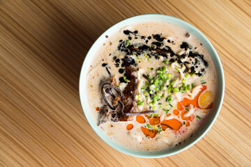 authentic Japanese shoyu ramen with pork cha siu 