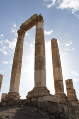 Exploring the desert landscapes around Wadi Rum, the Petra Archeological site and Amman in Jordan, Middle East