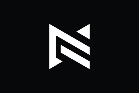 CN logo letter design on luxury background. NC logo monogram initials letter concept. CN icon logo design. NC elegant and Professional letter icon design on black background. N C CN NC