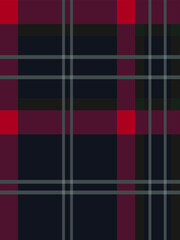 Seamless vector tartan pattern for fabric, textile, wrapping etc. Plaid background.