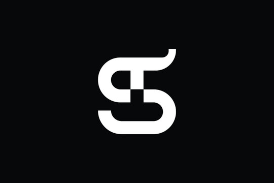 ST logo letter design on luxury background. TS logo monogram initials letter concept. ST icon logo design. TS and Professional letter icon design on black background. S T TS ST