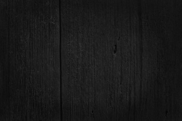 Naklejka premium Black grey wood planks texture background with natural patterns vintage style for design art work and interior or exterior.