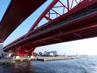 神戸大橋と北公園