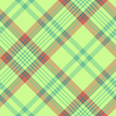 Seamless vector tartan pattern for fabric, textile, wrapping etc. Plaid background	