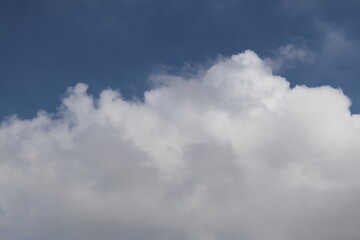 Blue sky with clouds
