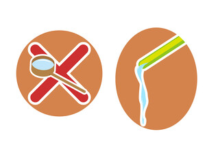 	コロナ対策により柄杓が使用禁止になり代わりに水の流れる竹になる表示用アイコン