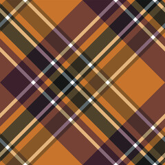 Seamless vector tartan pattern for fabric, textile, wrapping etc. Plaid background	