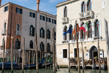 Malerische Gassen und Kanäle in Venedig