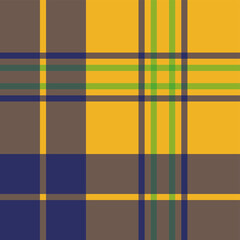 Seamless vector tartan pattern for fabric, textile, wrapping etc. Plaid background	
