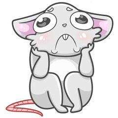 Sad mouse