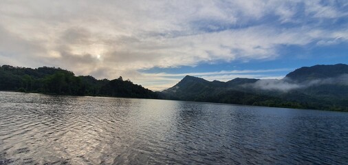 The Mountains and Fjords of Milford Sound and Doubtful Sound, New Zealand. Bengoh Valley, Sarawak.