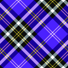 Seamless vector tartan pattern for fabric, textile, wrapping etc. Plaid background	