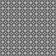 Fototapeta premium Abstract Cross Pattern Dots Logo generative computational art illustration