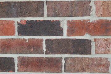 Front masonry, four rows of masonry