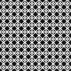 Abstract Cross Pattern Dots Logo generative computational art illustration