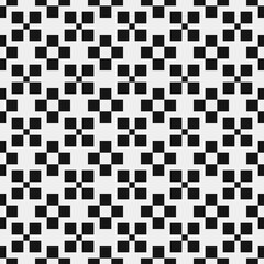 Fototapeta premium Abstract Cross Pattern Dots Logo generative computational art illustration