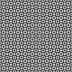 Abstract Cross Pattern Dots Logo generative computational art illustration