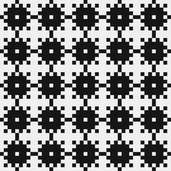 Abstract Cross Pattern Dots Logo generative computational art illustration