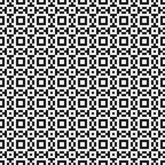 Fototapeta premium Abstract Cross Pattern Dots Logo generative computational art illustration