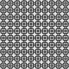 Fototapeta premium Abstract Cross Pattern Dots Logo generative computational art illustration