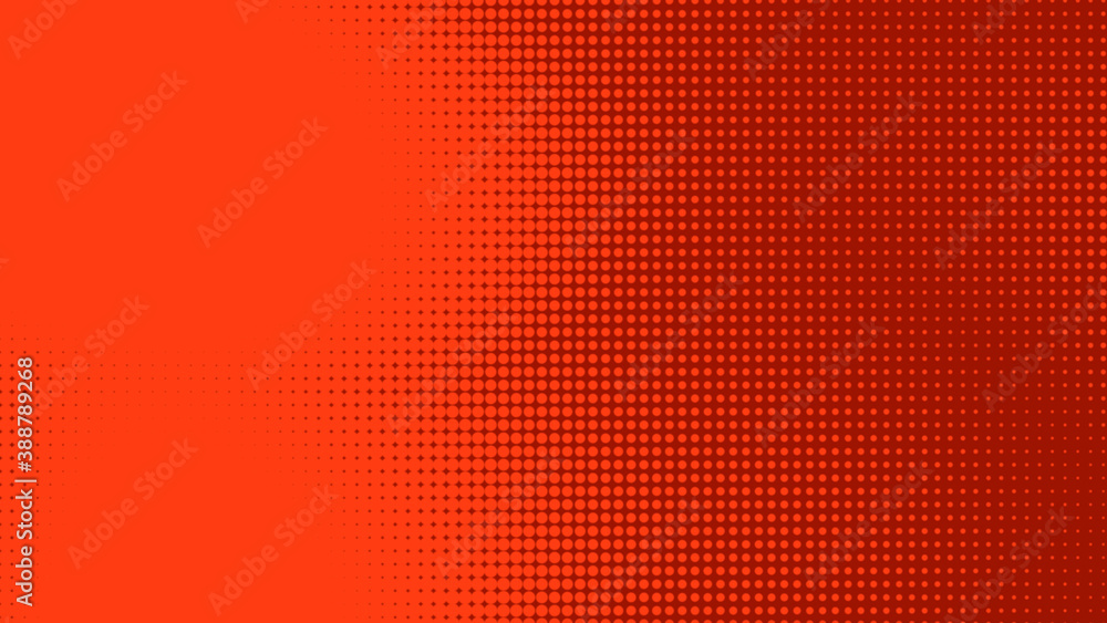 Poster dots halftone red purple color pattern gradient texture with technology digital background. dots pop