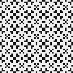 Fototapeta premium Abstract Cross Pattern Dots Logo generative computational art illustration