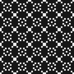 Abstract Cross Pattern Dots Logo generative computational art illustration