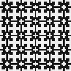 Abstract Cross Pattern Dots Logo generative computational art illustration