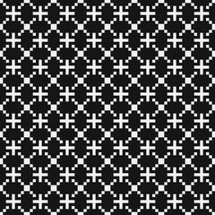 Abstract Cross Pattern Dots Logo generative computational art illustration