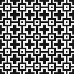 Abstract Cross Pattern Dots Logo generative computational art illustration