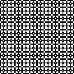 Abstract Cross Pattern Dots Logo generative computational art illustration