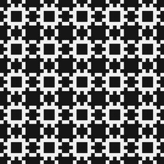 Fototapeta premium Abstract Cross Pattern Dots Logo generative computational art illustration