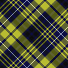 Seamless vector tartan pattern for fabric, textile, wrapping etc. Plaid background