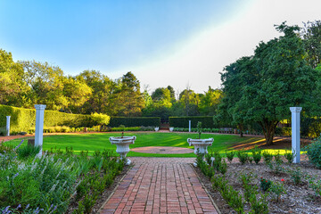 Obraz premium Botanical Gardens in Johannesburg are among the best places to visit in the city