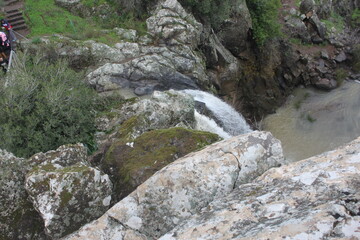 Traveling around the Israeli West Bank wall in Bethlehem and the ruins of Masada and mountains of Golan Heights