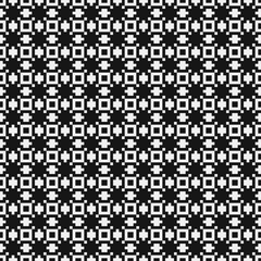 Fototapeta premium Abstract Cross Pattern Dots Logo generative computational art illustration