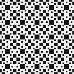 Fototapeta premium Abstract Cross Pattern Dots Logo generative computational art illustration