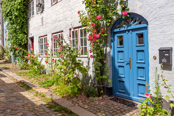 Der Oluf-Samson-Gang in der historischen Altstadt von Flensburg