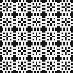 Abstract Cross Pattern Dots Logo generative computational art illustration