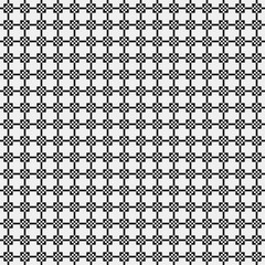 Abstract Cross Pattern Dots Logo generative computational art illustration