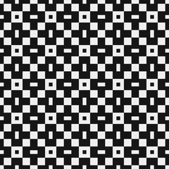 Fototapeta premium Abstract Cross Pattern Dots Logo generative computational art illustration