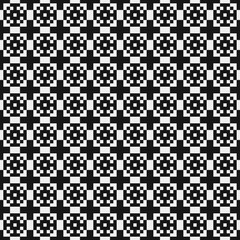 Abstract Cross Pattern Dots Logo generative computational art illustration