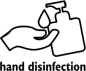 hand disinfection